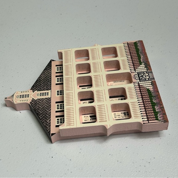 1993 Col John Ashe House Charleston, SC Shelia’s Wood Block Collectables - Picture 3 of 5